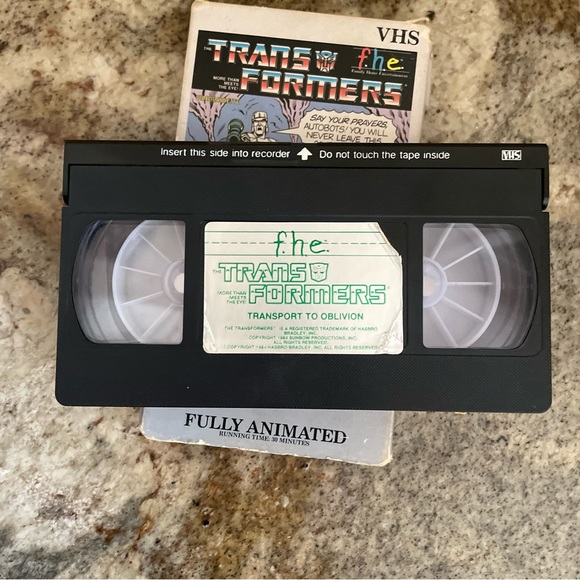 The Transformers Volume 7 Transport to Oblivion VHS 1984 FHE - Picture 4 of 4